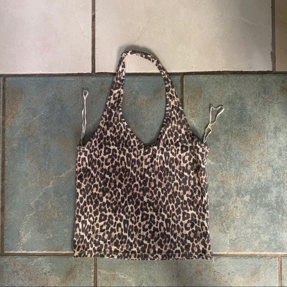 American Eagle Cheetah Tank